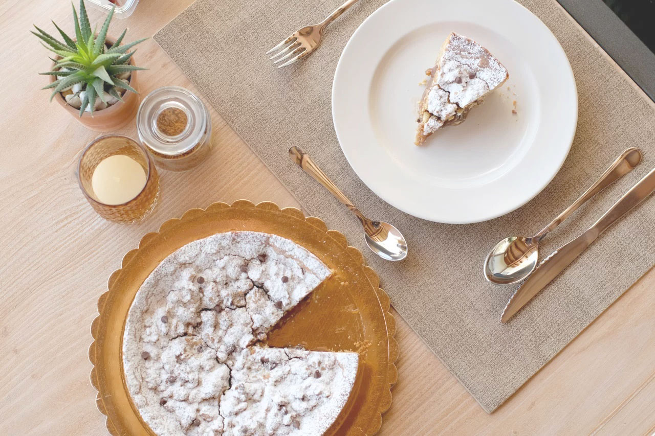 Torta crumble per colazione