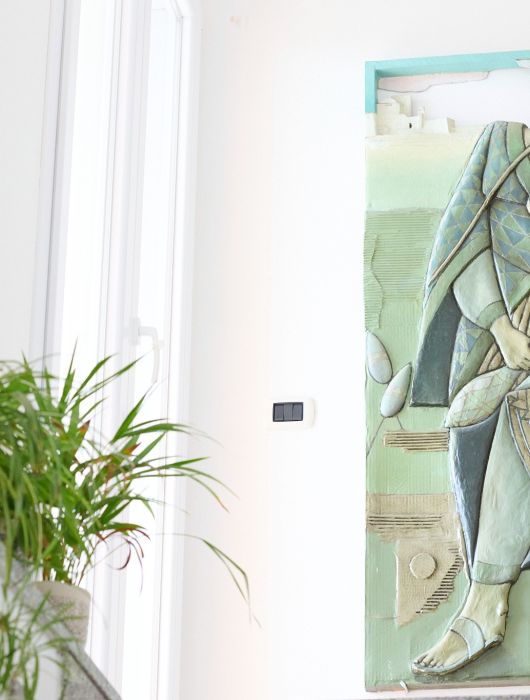 Particolare di un quadro artistico
